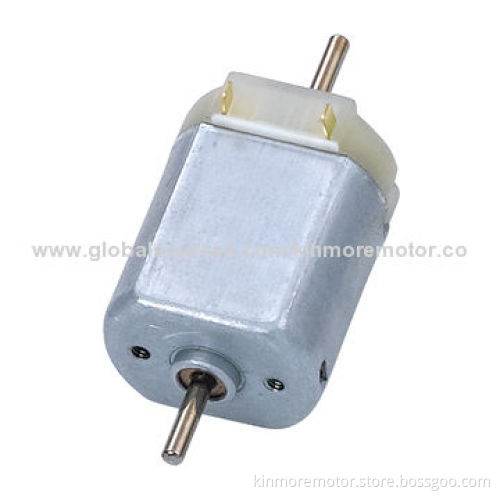 Micro DC motor for RC model with double shaft
